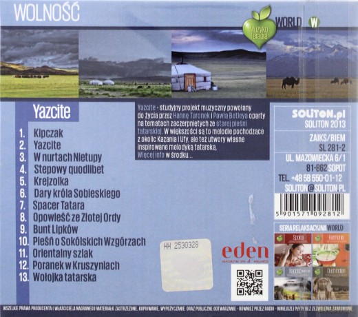 Muzykoterapia: Wolność [CD]