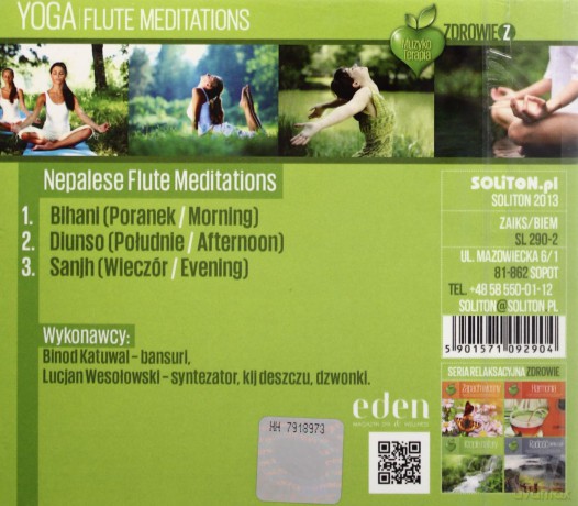 Muzykoterapia: Yoga [CD]