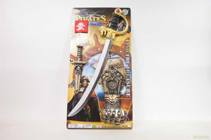 Zestaw pirata na blistrze 828-31 12929