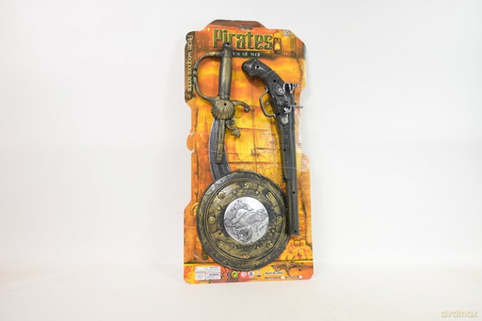 Zestaw pirata na blistrze U100-B37 13124