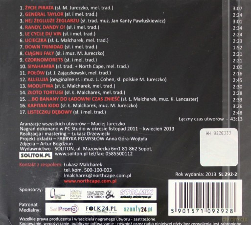 North Cape: Acapella Dookoła Świata [CD]