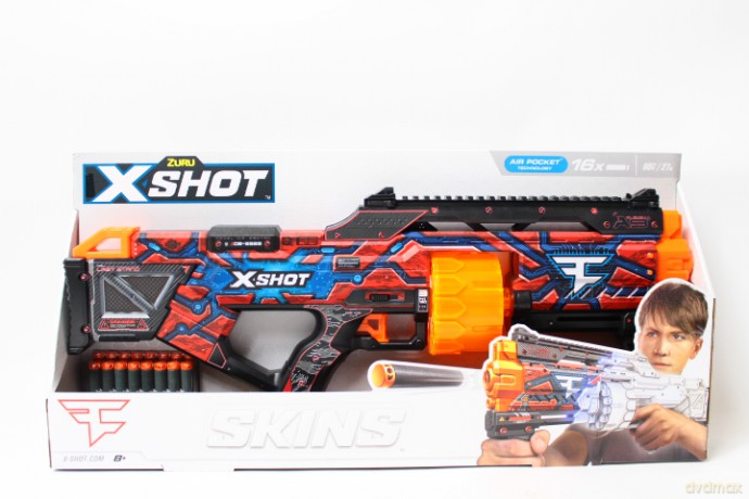 ZURU X-SHOT Skins Last wyrzutnia16st 36518H