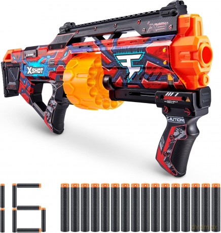 ZURU X-SHOT Skins Last wyrzutnia16st 36518H