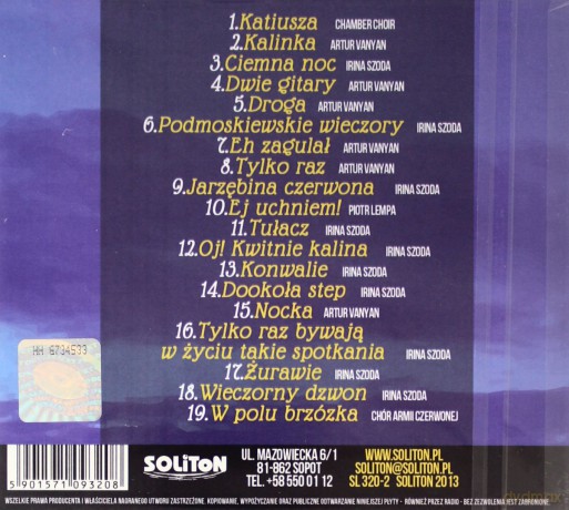 Russian Melodies 1: Podmoskiewskie Wieczory [CD]
