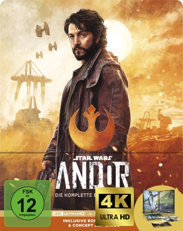 Andor season 1 (steelbook) [3xBlu-ray 4K]+[3xBlu-ray]