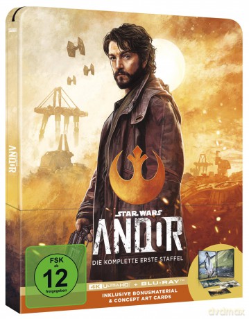 Andor season 1 (steelbook) [3xBlu-ray 4K]+[3xBlu-ray]