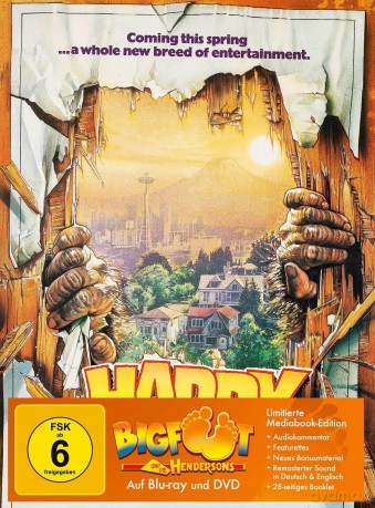 Harry and the Hendersons (Harry i Hendersonowie) (mediabook) [Blu-Ray]+[DVD]