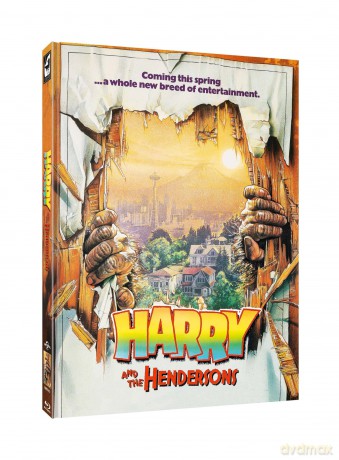 Harry and the Hendersons (Harry i Hendersonowie) (mediabook) [Blu-Ray]+[DVD]