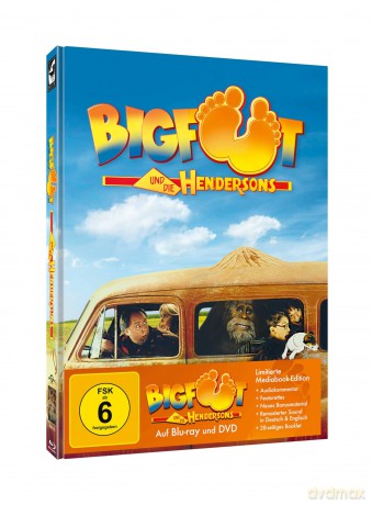 Harry and the Hendersons (Harry i Hendersonowie) (mediabook) [Blu-Ray]+[DVD]