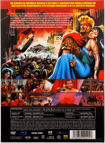 The Destruction of Herculaneum (mediabook) [Blu-Ray]+[DVD]