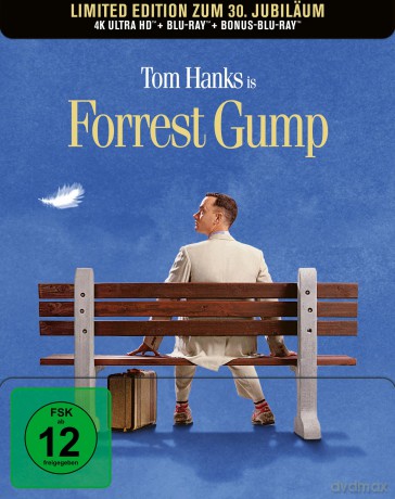 Forrest Gump (steelbook) [Blu-Ray 4K]+[Blu-Ray]