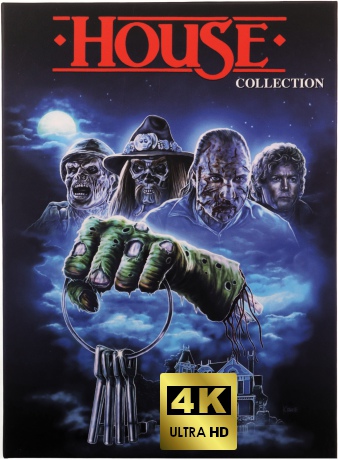 HOUSE 1-4 (Dom 1-4) (mediabook) [4xBlu-Ray 4K]+[4xBlu-Ray]