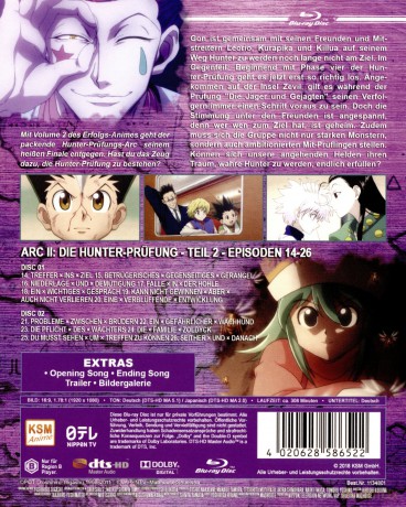 Hunter x Hunter Vol. 2 (New Edition) [2xBlu-Ray]