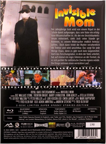 Invisible Mom (Niewidzialna mama) (mediabook) [Blu-Ray]