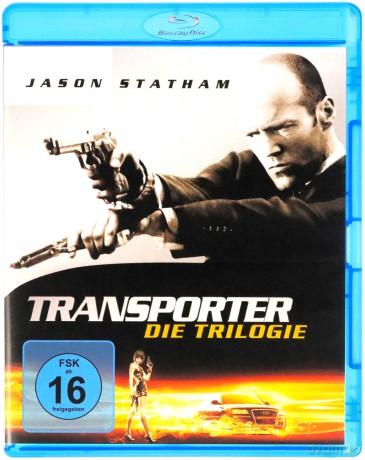 The Transporter 1-3 [3xBlu-Ray]