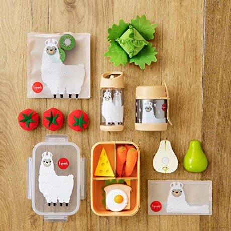 3 Sprouts - Bento Box - Peach Llama