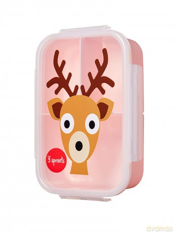 Śniadaniówka 3 Sprouts - Bento Box - Pink Deer