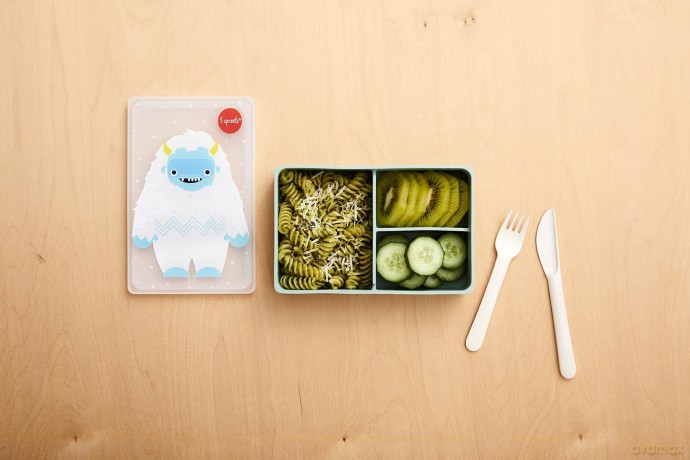 3 Sprouts - Food box in silicone, The Abominable Snowman
