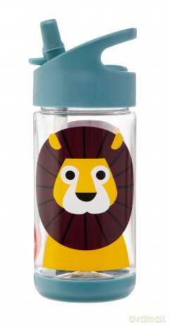 3 Sprouts - Water Bottle - Blue Lion