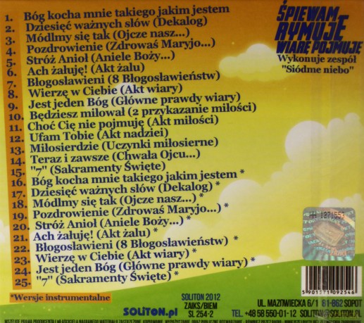 Śpiewam, Rymuję, Wiarę Pojmuję [CD]