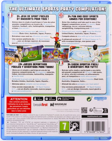 34 Sports Games - World Edition [GRA PS5]