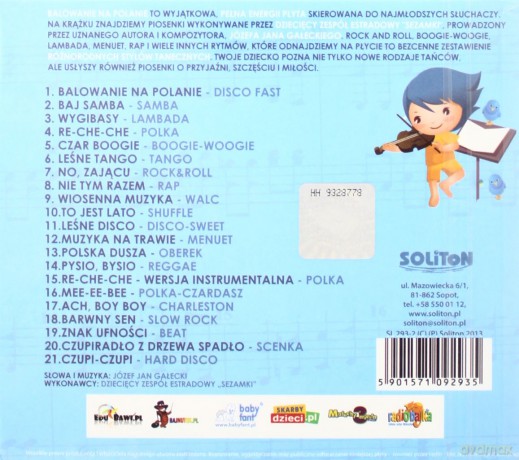 Tańce Malucha: Balowanie Na Polanie [CD]