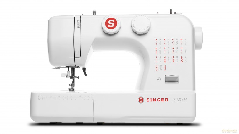 Singer SM024 Sewing Maching White & Red