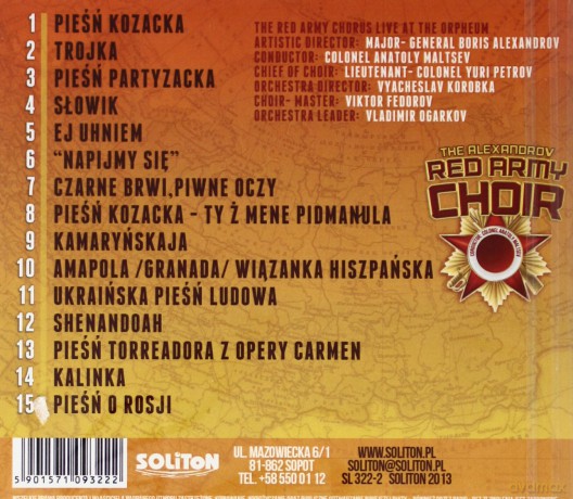 The Alexandrov: Red Army Choir [CD]