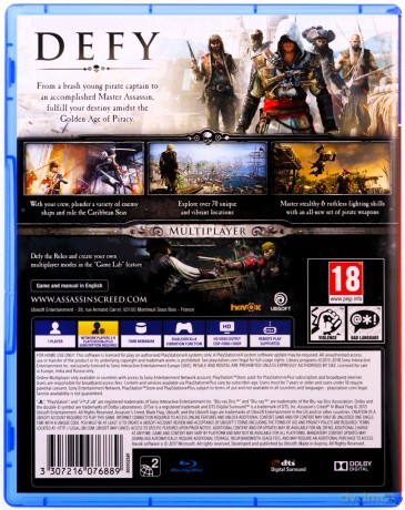 Assassin's Creed IV: Black Flag (Playstation Hits) [GRA PS4]