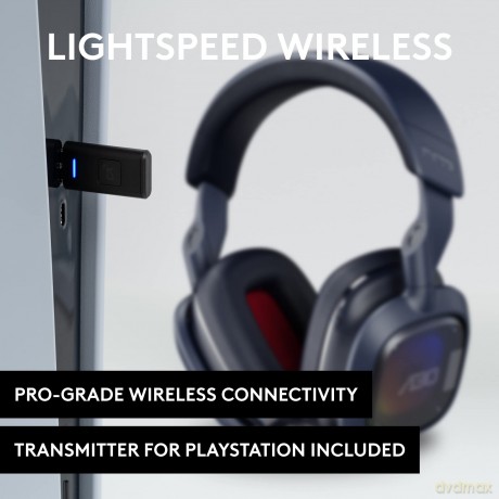 Astro - A30 Wireless Gaming Headset PlayStation Navy/Red