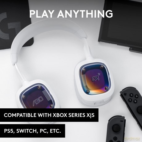Astro - A30 Wireless Gaming Headset PlayStation White/Purple