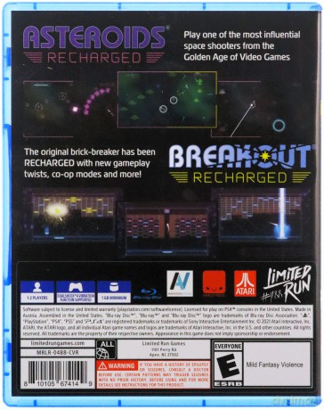 Atari Recharged Collection Vol 1 [GRA PS4]