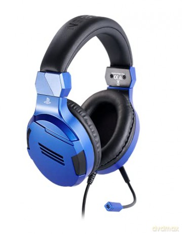 BigBen Interactive PS4 Gaming Headset V3 - Blue - Headset - Sony