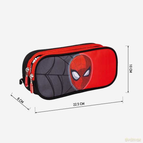 Cerda - Pencil Case 2 Compartimentos - Spiderman (2700000555)