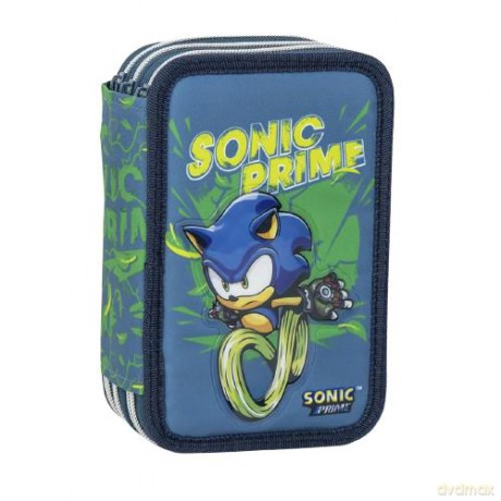 Cerda - Pencil Case With Accessories - Sonic Prime (2700001152)