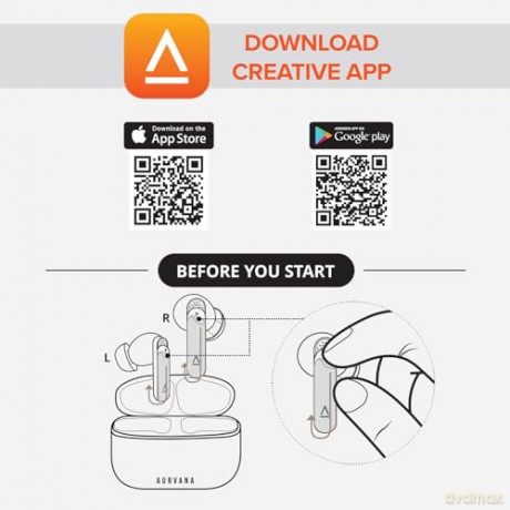 Creative - Aurvana Ace True wireless in-ears, Black