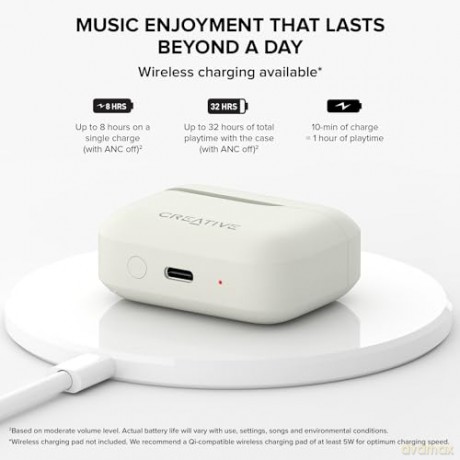Creative - Zen Air Plus TWS In-Ears, Cream
