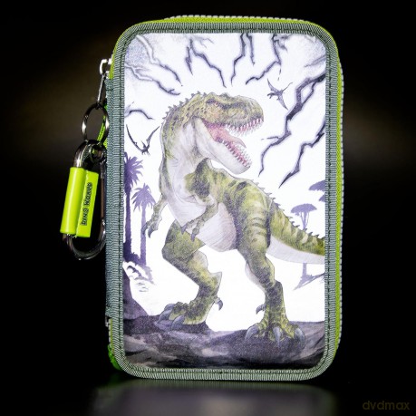 Dino World - Triple Pencil Case REFLECTOR (0411758)