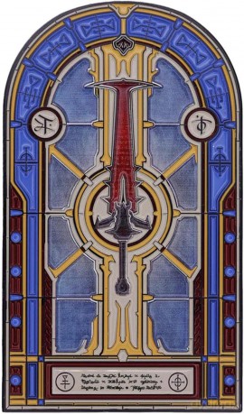 Doom Limited Edition Crucible Sword Stained Glass Window Ingot