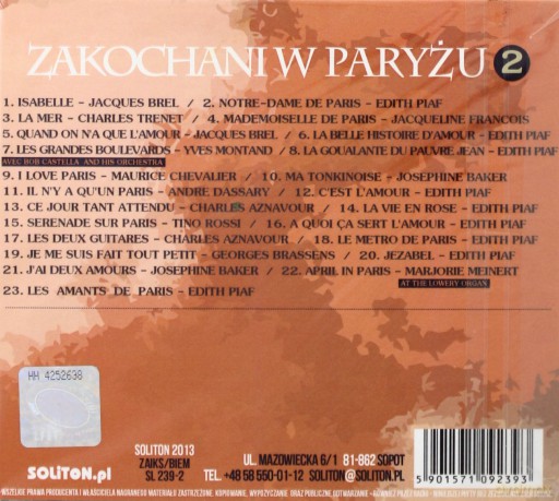 Zakochani W Paryżu Cz. II [CD]