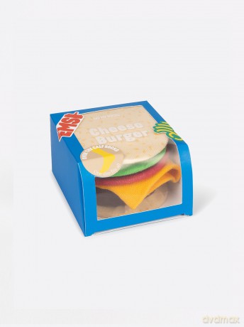Eat My Socks - Cheeseburger - Multi - One size