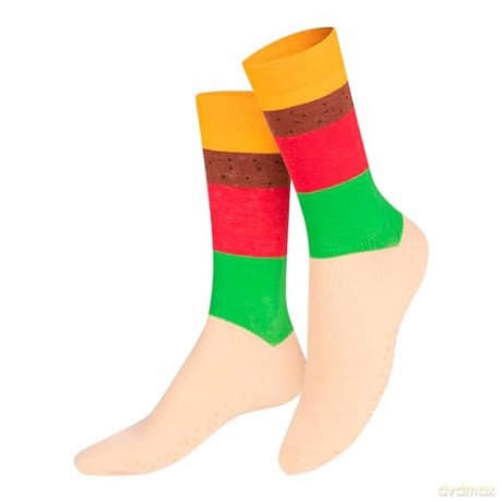 Eat My Socks - Cheeseburger - Multi - One size