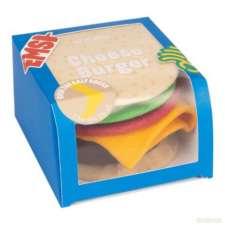 Eat My Socks - Cheeseburger - Multi - One size