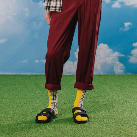Eat My Socks - French Fries - Yellow - One size