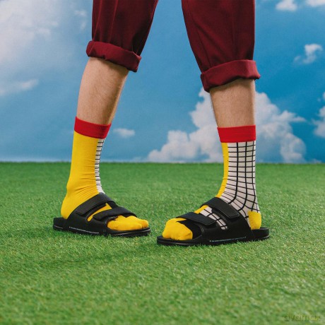 Eat My Socks - French Fries - Yellow - One size