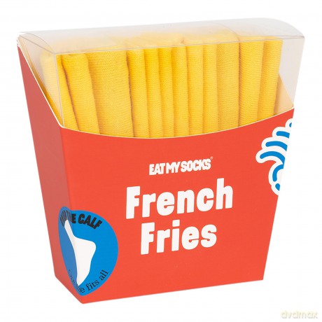 Eat My Socks - French Fries - Yellow - One size