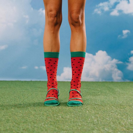 Eat My Socks - Fresh Watermelon - Red - One size