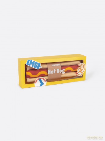 Eat My Socks - Hot Dog - Red - One size