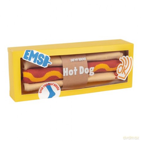 Eat My Socks - Hot Dog - Red - One size