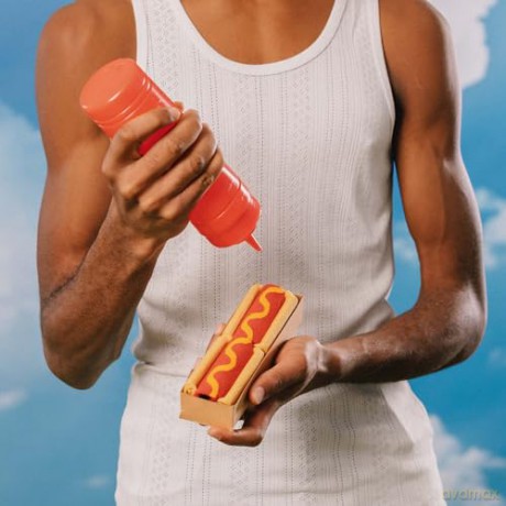 Eat My Socks - Hot Dog - Red - One size